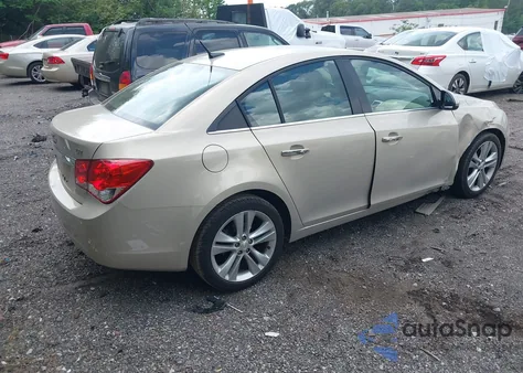 2012 Chevrolet Cruze Ltz из США, поврежденный, VIN 1G1PH5SC6C7117954